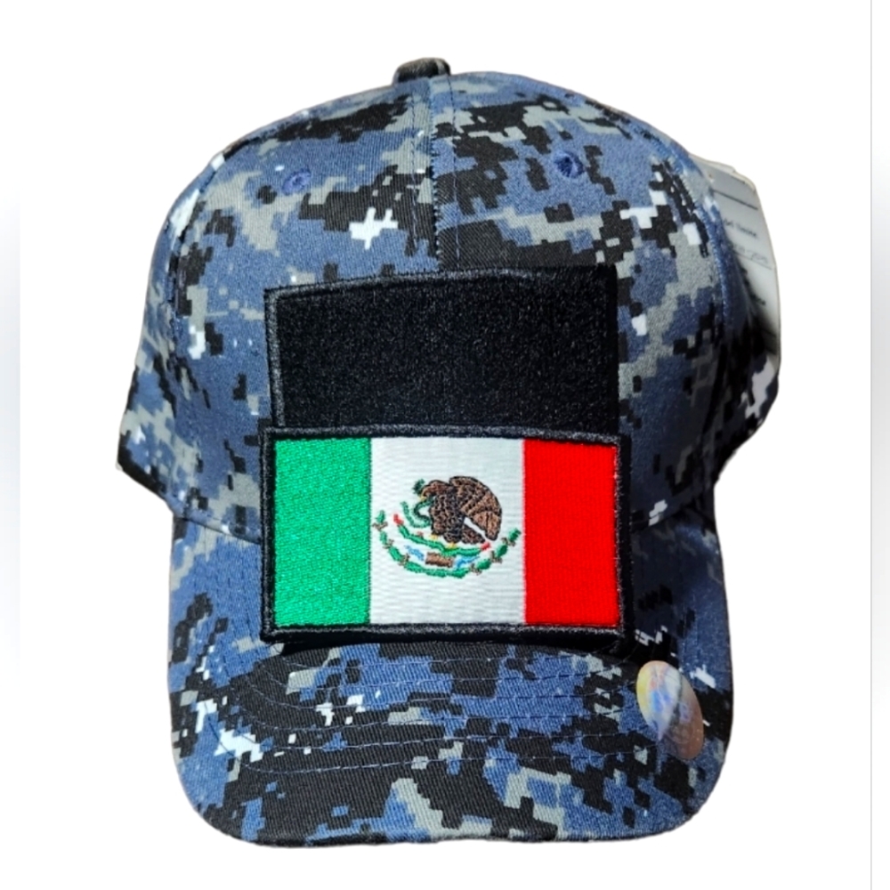 Gorra tipo strapback con parche Removible diseño Mexicano